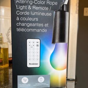Brookstone Color-Changing Rope Light with Remote